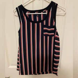 Tommy Hilfiger Summer Tank Top Size XS Red, White, and Blue